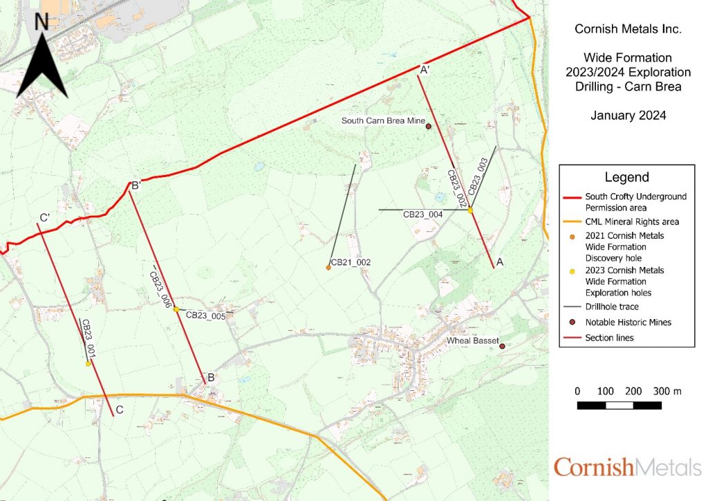 High Grade Tin Intercepts Reported From Ongoing 9,000 Metre Drill Programme At Cornish Metals’ (tsxv:cusn) South Crofty Project