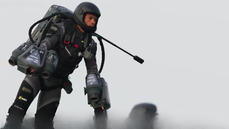 Jet Suit Racers Dot Skies As Real Life Iron Man Takes Flight