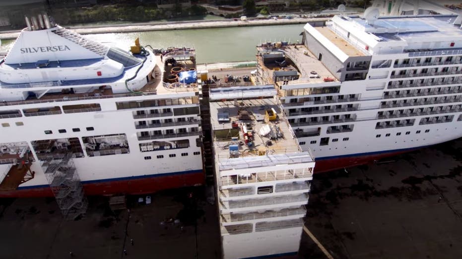 Cruise Ship Surgery That Slices Giants For Mega Profits