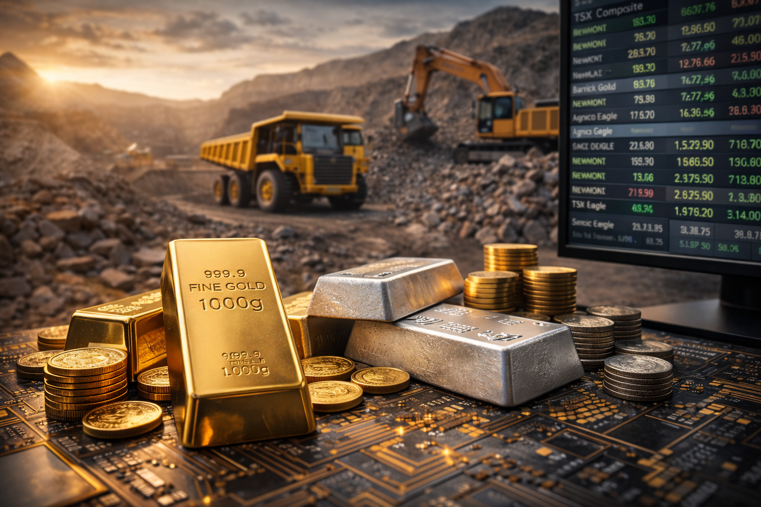 Precious Metals Strength Lifts Canadian and U.S. Equities