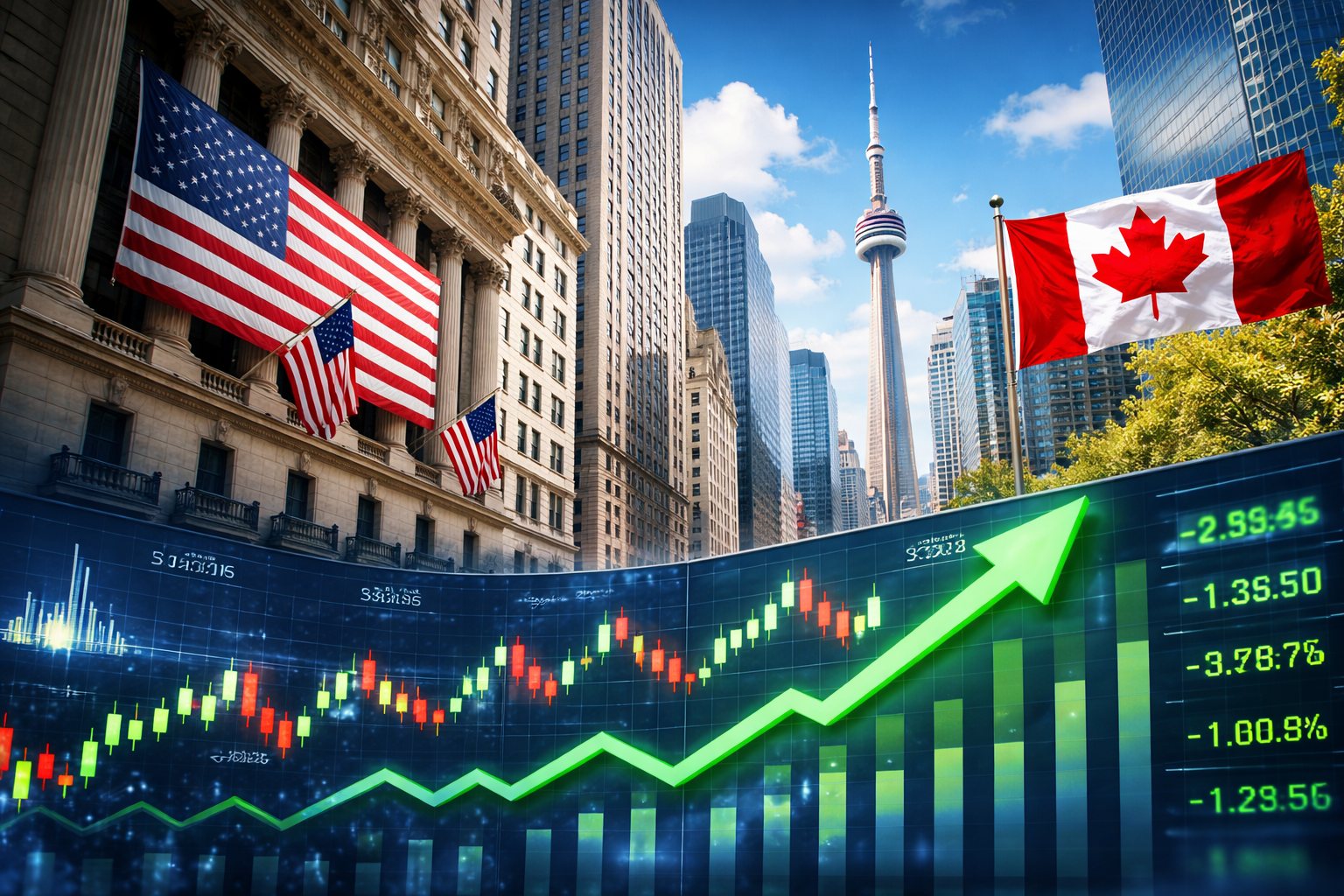 North American Markets Rally on Strong Jobs Data