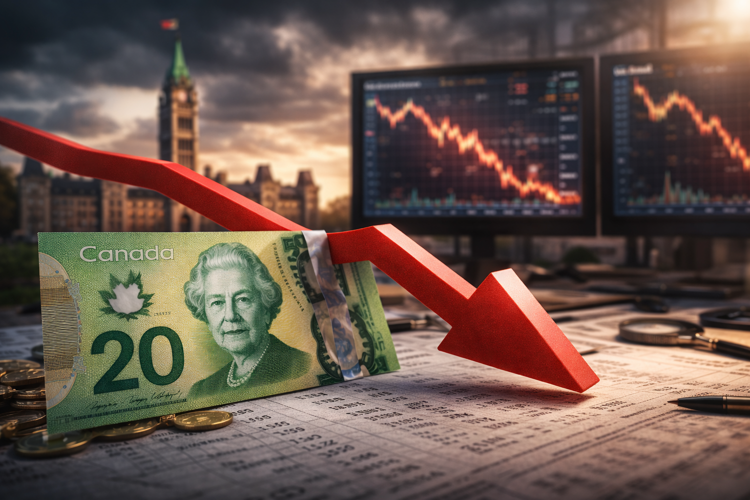 Canada’s Growth Stalls as Policy Pressure Builds