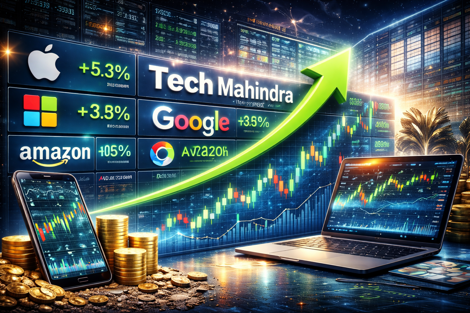 Real-Time Tech Stock Moves Spotlight Global IT Services