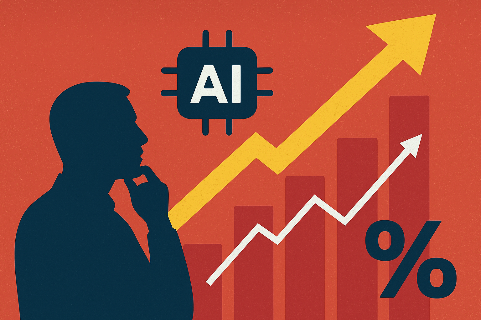 Illustration showing semiconductor chips, glowing data streams, and AI network nodes symbolizing Broadcom’s $10 billion AI infrastructure contract.
