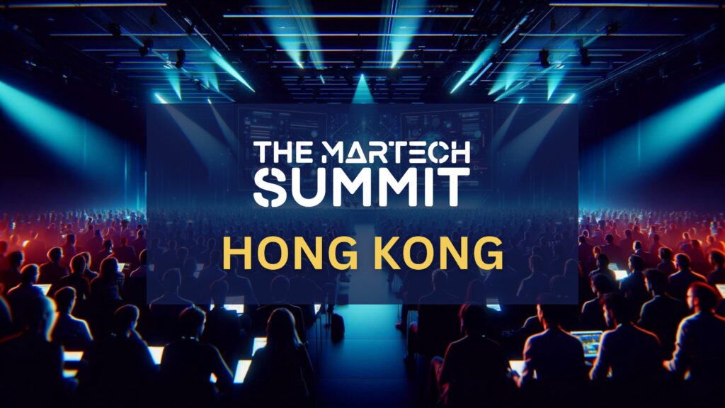 Level Up At The Martech Summit Hong Kong 2024!