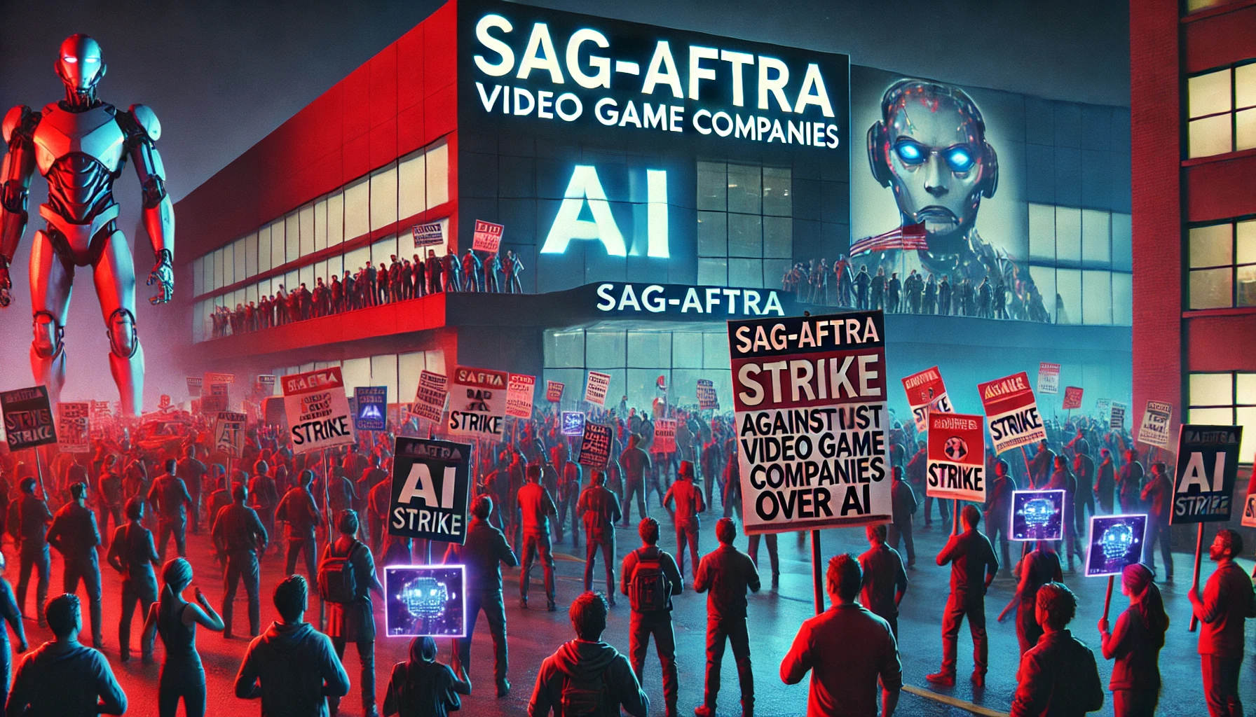 Sag Aftra Launches Strike Against Video Game Companies Over Ai Concerns