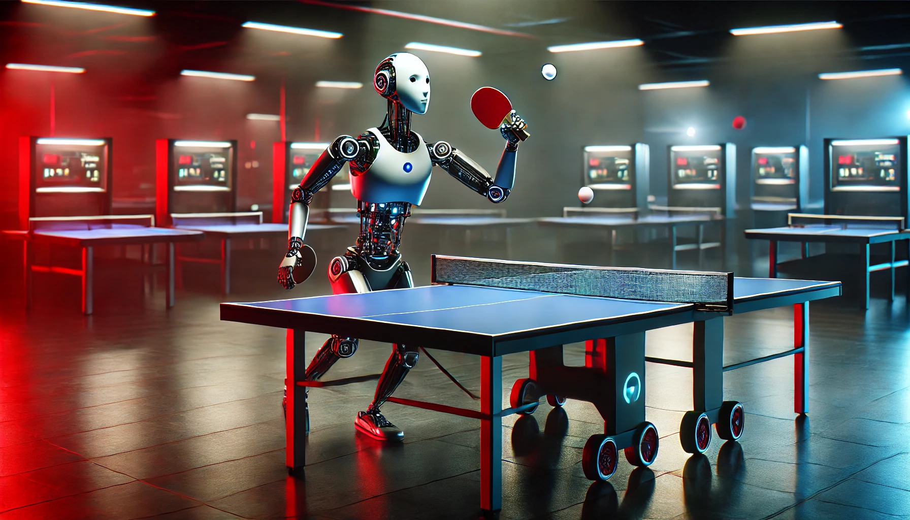 Deepmind Build Table Tennis Robot That Beats Newbie Players 100% Of The Time