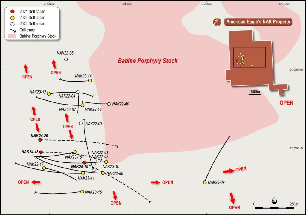 American Eagle Gold (tsxv:ae) Intensifies Drilling Efforts At Nak Copper Gold Project With Second Rig, Reports Promising Mineralization​​​​​​​​​​​​​​​​