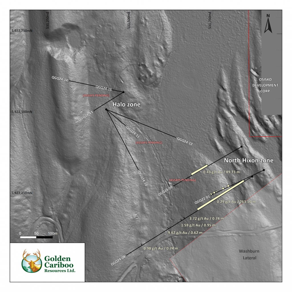 Golden Cariboo Resources (cse:gcc) Discovers Visible Gold In New Discovery At Halo Zone Near Quesnelle Gold Quartz Mine