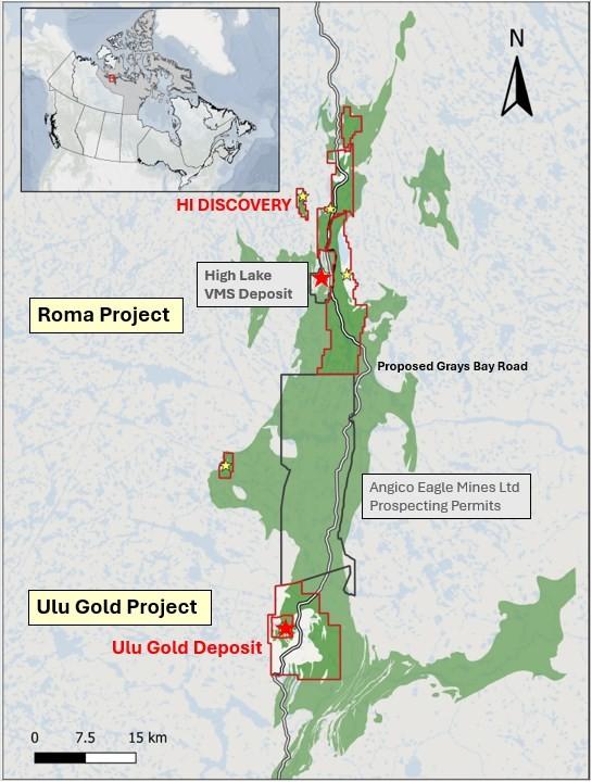 Blue Star Gold (tsxv:bau) Intercepts Significant Sulphide Mineralization In New Discovery At Roma Project