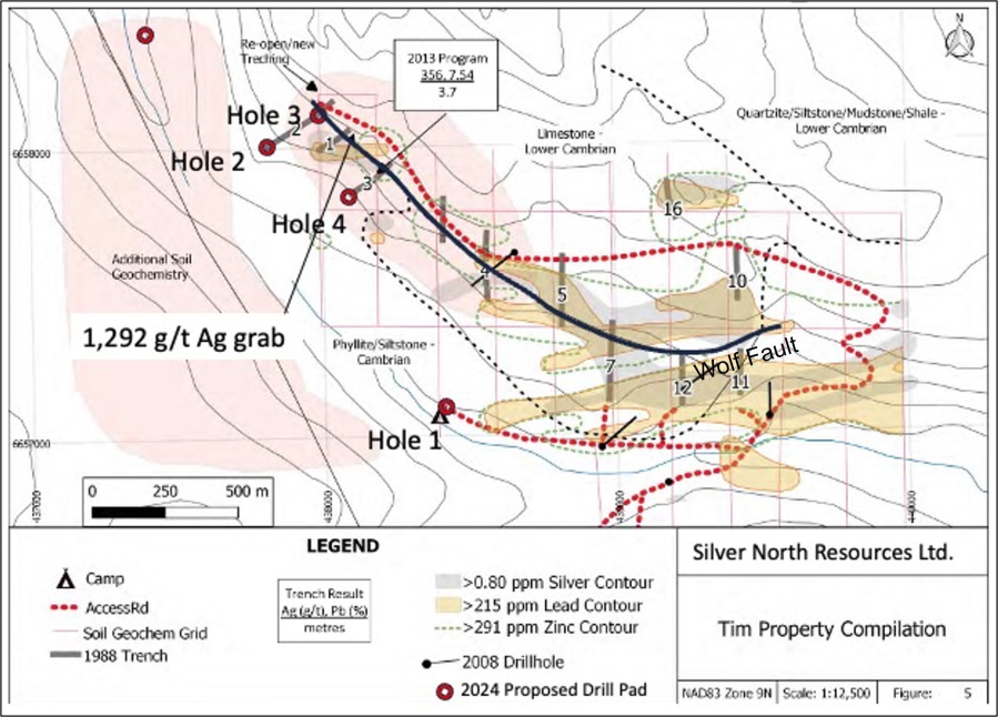 Silver North Resources (tsxv:snag) Reports Significant Progress In Yukon Tim Silver Property Exploration