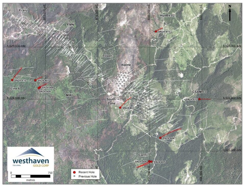 Carolina Rush (tsxv:rush) Resumes Drilling At Brewer Gold Copper Project, Targets New Mineralized Zones