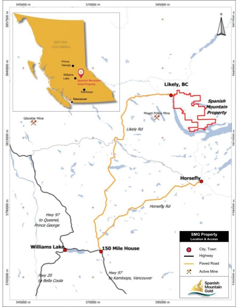 Spanish Mountain Gold (tsxv:spa) Confirms Mineralization Extensions In 2024 Drill Program At Cariboo Gold Corridor