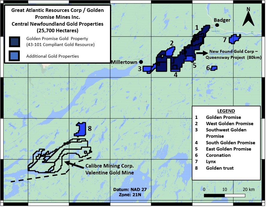 Great Atlantic Resources (tsxv:gr) Intersects Visible Gold In Latest Drilling At Golden Promise Property, Newfoundland