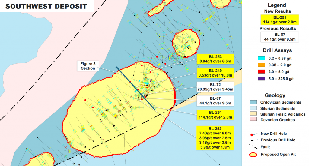 Galway Metals (tsxv:gwm) Extends High Grade Gold Mineralization At Clarence Stream Project In New Brunswick