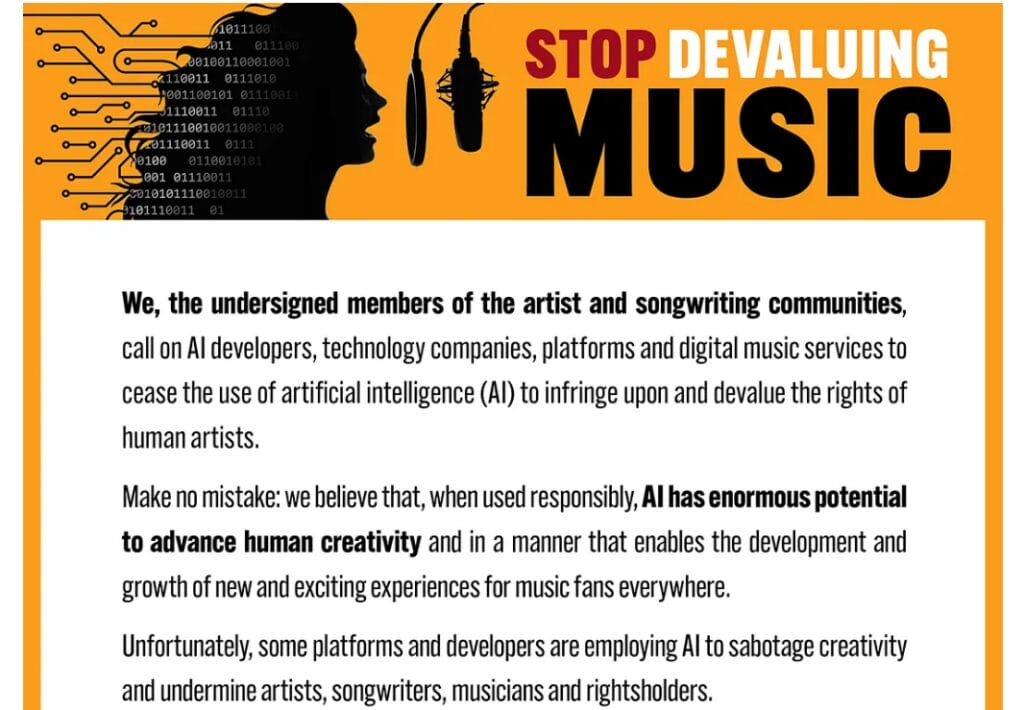 200+ Artists Warn About Generative Ai Meddling In Music